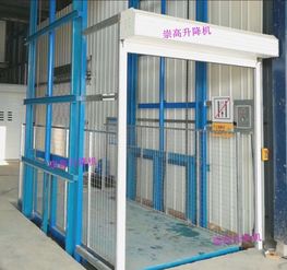 桑植6米貨物升降貨梯 實用與美觀的完美結合